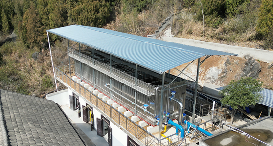 2000吨黄沙铺一体化水厂