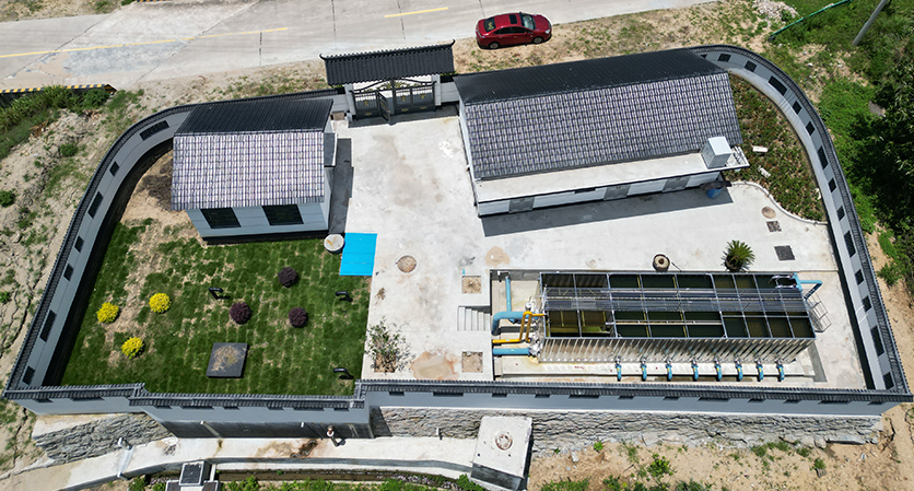 黄冈罗田紫檀冲水厂（1500吨每天）